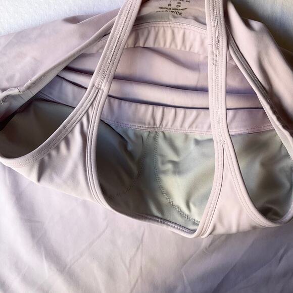 Reebok Women’s Sleeveless Workout Tank Top size S, Light Pink, Built In Bra - Picture 5 of 7